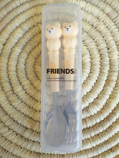 قاشق و چنگال فانتزی کودک طرح حیوانات FRIENDS